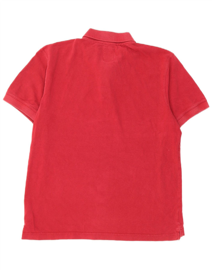 Ανδρικό μπλουζάκι πόλο Crew Clothing, μεσαίο κόκκινο βαμβακερό