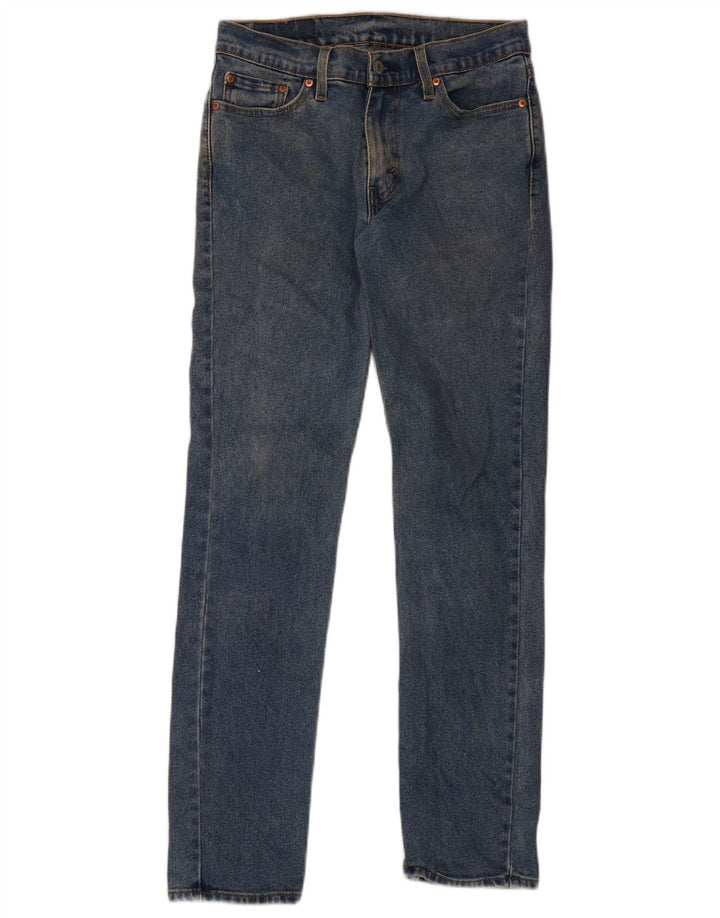 Levi's Mens 511 Slim Jeans W30 L32 Blue Cotton