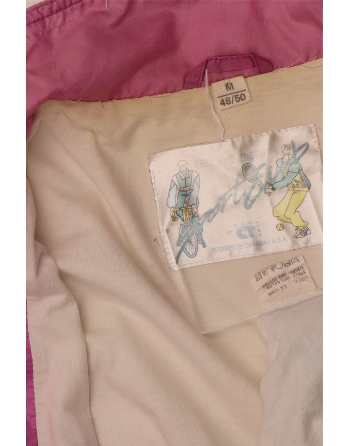 Ανδρική φόρμα VINTAGE Top Jacket IT 48/50 Medium Blue Colorblock Nylon