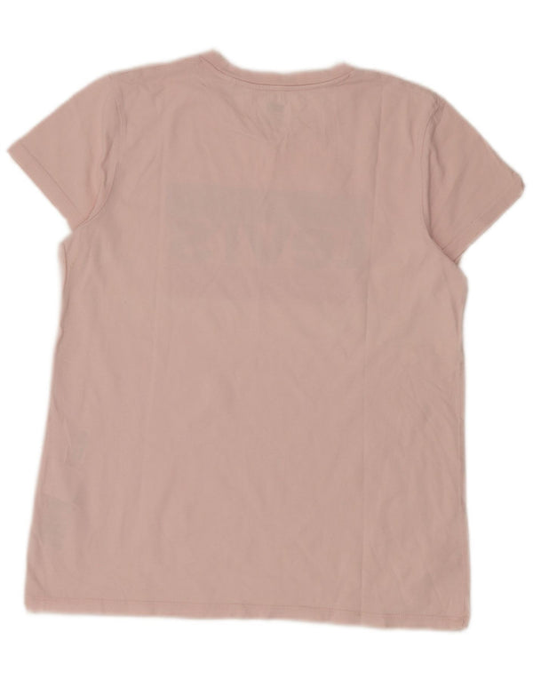 Γυναικείο γραφικό μπλουζάκι Levi's Top UK 14 Μεσαίο Ροζ Βαμβακερό