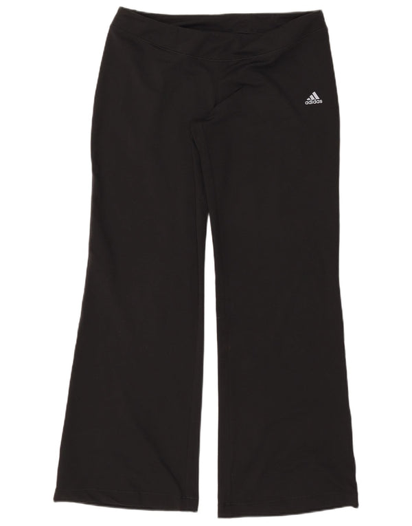 ADIDAS Γυναικεία Clima 365 Flare Tracksuit Παντελόνι UK 18 XL Μαύρο Πολυεστέρας