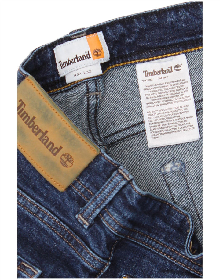 Ανδρικό τζιν Timberland ίσιο W32 L29 Navy Blue Cotton