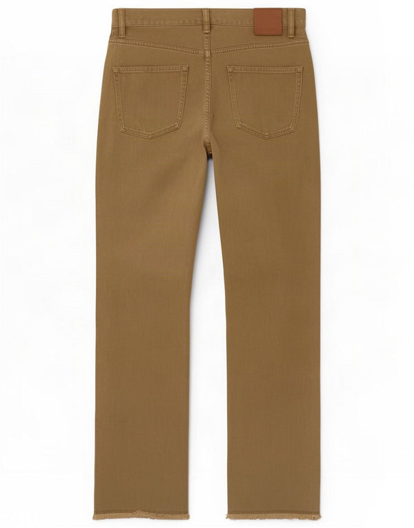 Massimo Dutti Γυναικείο Ψηλόμεσο Παντελόνι Casual EU 36 XS W26 L29 Beige