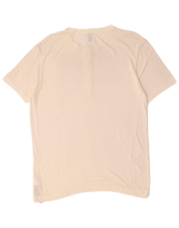 Ανδρικό T-Shirt Zara Top Large White Viscose