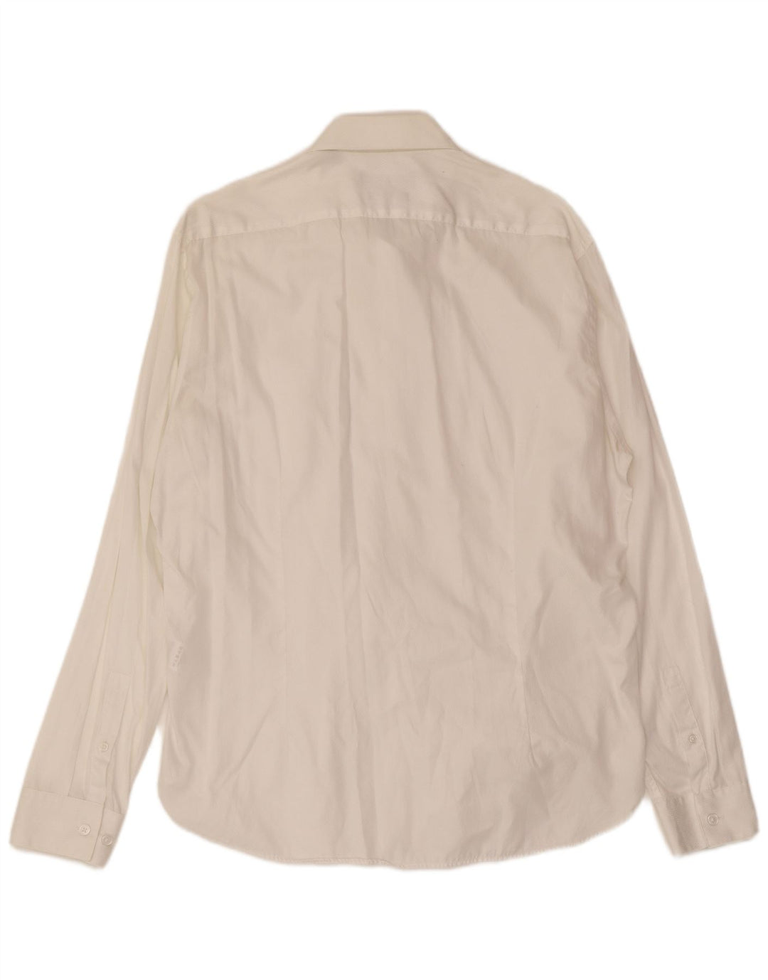 Ανδρικό πουκάμισο Dkny Slim Fit Μεσαίο λευκό βαμβακερό