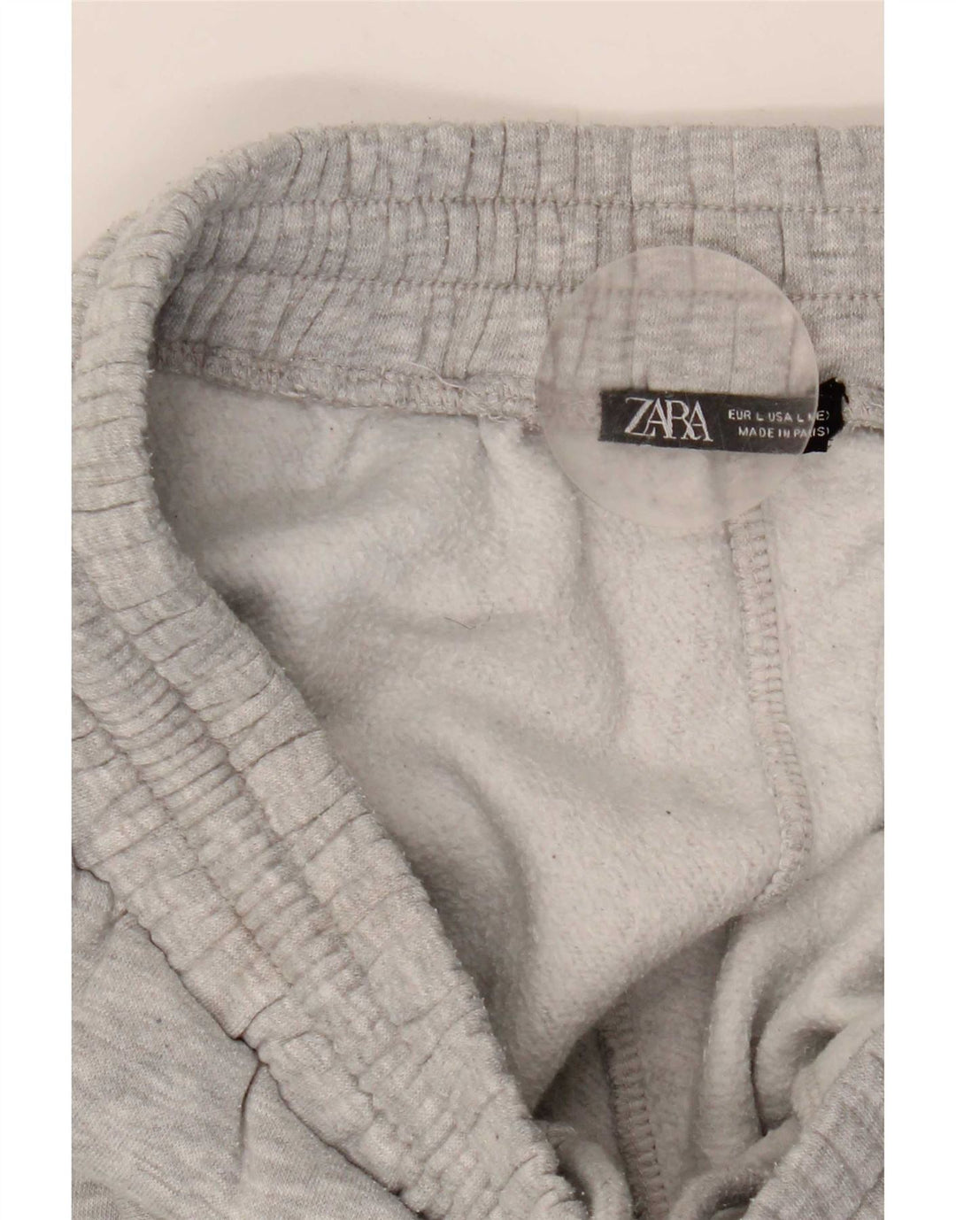 Ανδρική φόρμα Zara Παντελόνι Joggers Large Grey Polyester
