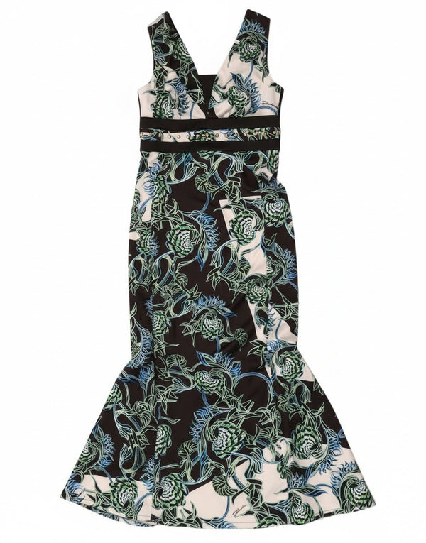 Just Cavalli Γυναικείο Γραφικό Φόρεμα Γοργόνας IT 44 Medium Black Designer