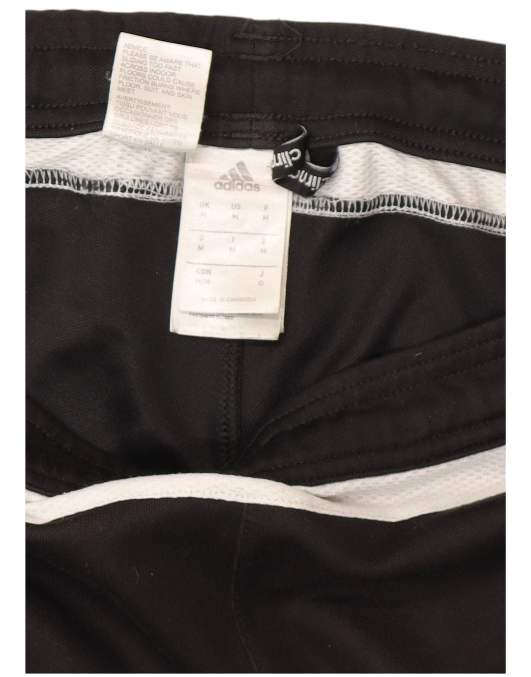 Ανδρική αθλητική φόρμα ADIDAS Climalite, μεσαίο μαύρο χρώμα