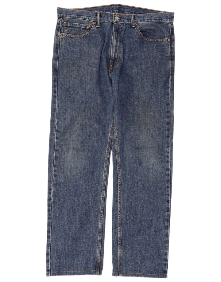 LEVI'S Ανδρικό τζιν 505 ίσιο W36 L32 Μπλε