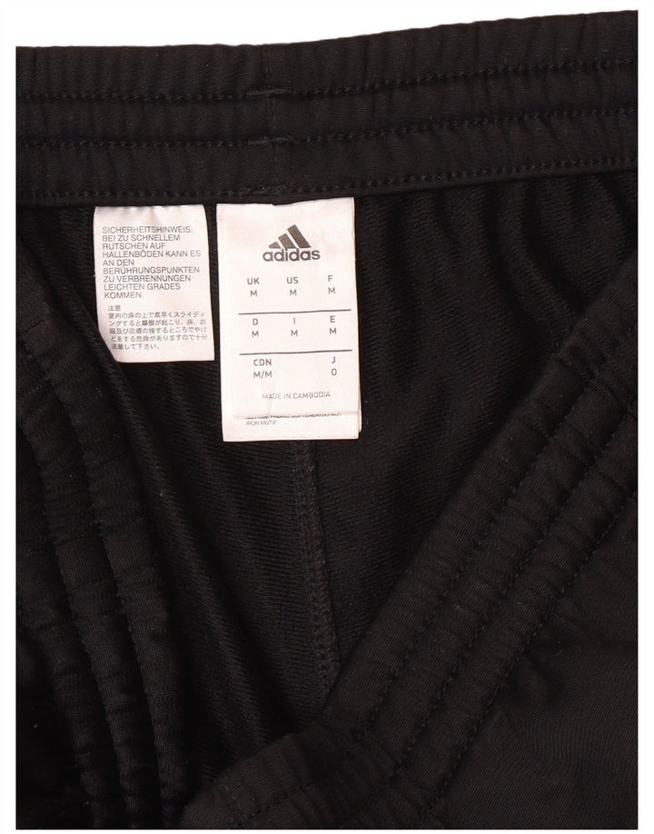 Ανδρική φόρμα ADIDAS Παντελόνι Joggers Μεσαίο Μαύρο Πολυεστέρα
