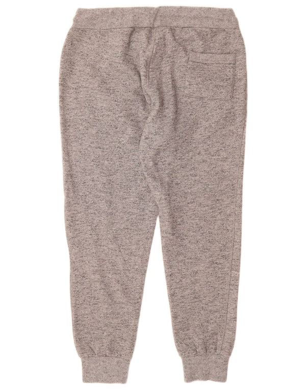 Superdry γυναικεία φόρμα παντελόνι Joggers UK 16 Large Grey Flecked Cotton