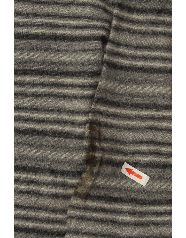 Ανδρικό πουλόβερ Marlboro Classics Crew Neck Jumper XL Γκρι ριγέ