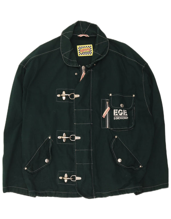 Ανδρικό Μπουφάν Egemony Graphic Utility UK 42 XL Green Polyester