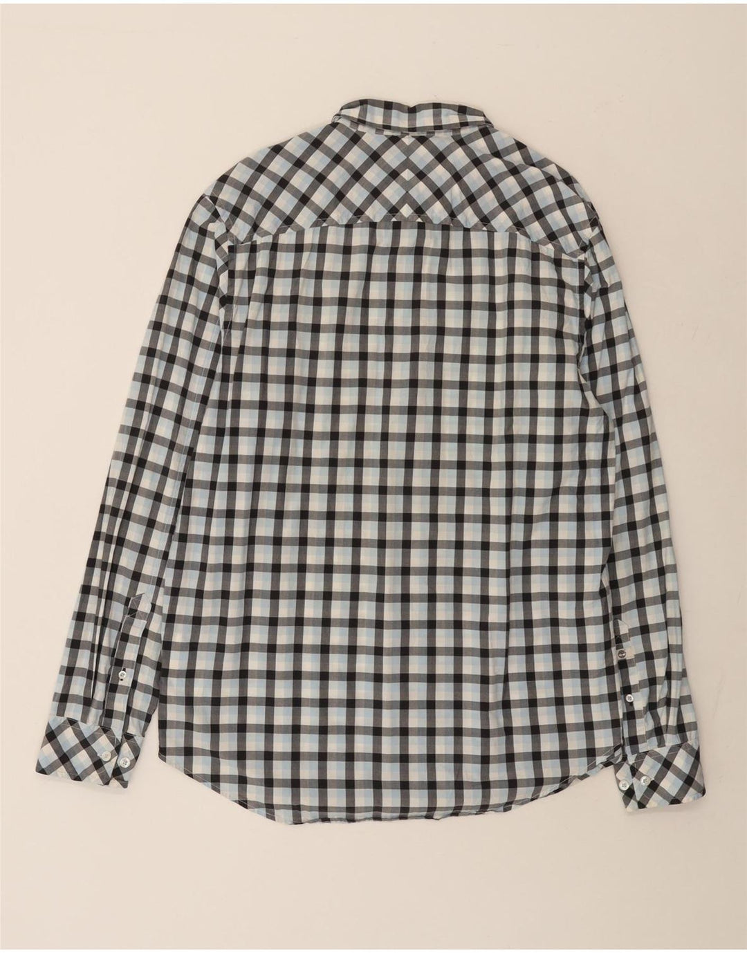 Ανδρικό πουκάμισο Timberland με κανονική εφαρμογή, μεγάλο μπλε, βαμβακερό