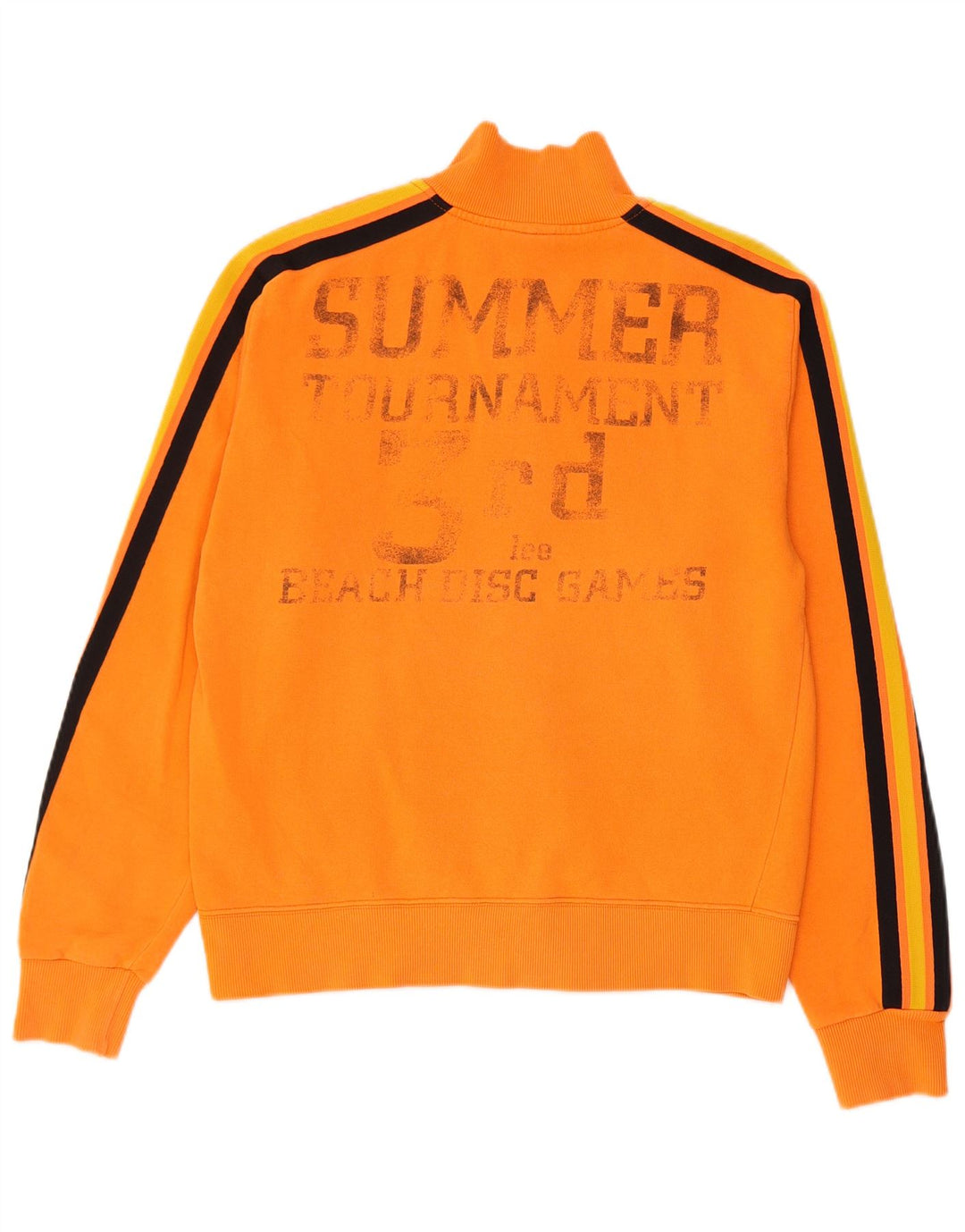 Γυναικεία φόρμα γραφικών Lee Top Jacket UK 14 Medium Orange Colourblock
