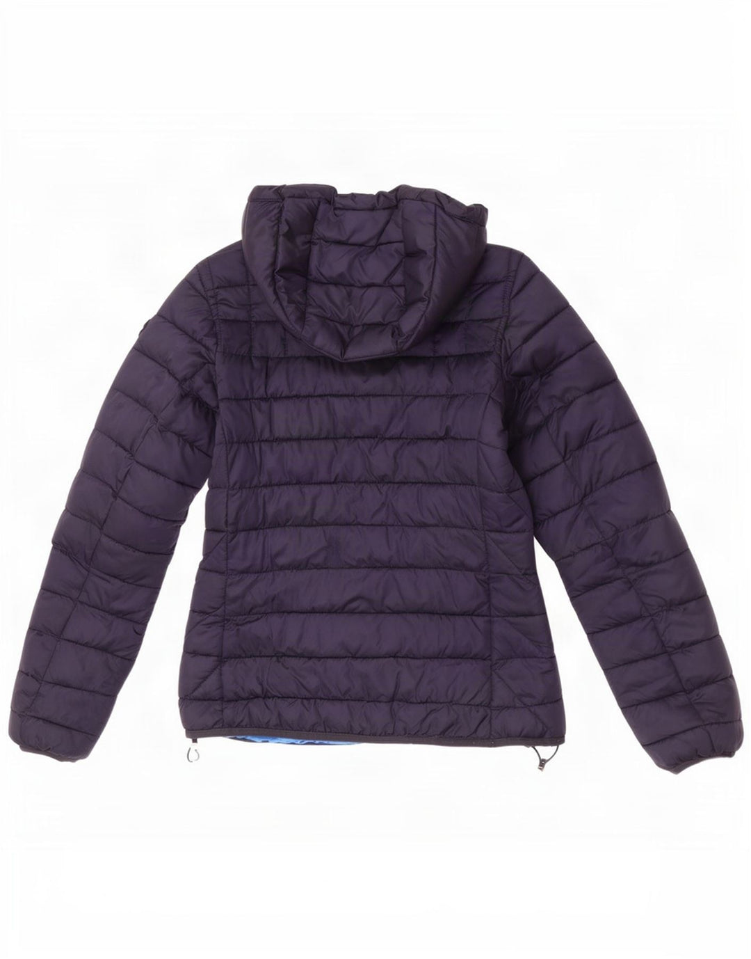 Napapijri γυναικείο μπουφάν με κουκούλα UK 12 Medium Navy Blue Polyamide