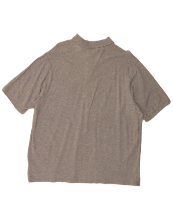 Ανδρικό πουκάμισο πόλο Eddie Bauer XL Γκρι βαμβακερό