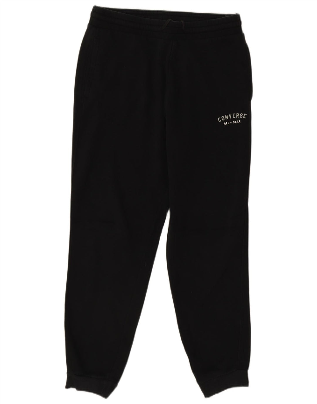 Ανδρική φόρμα Converse Graphic Παντελόνι Joggers Μεσαίο μαύρο βαμβακερό