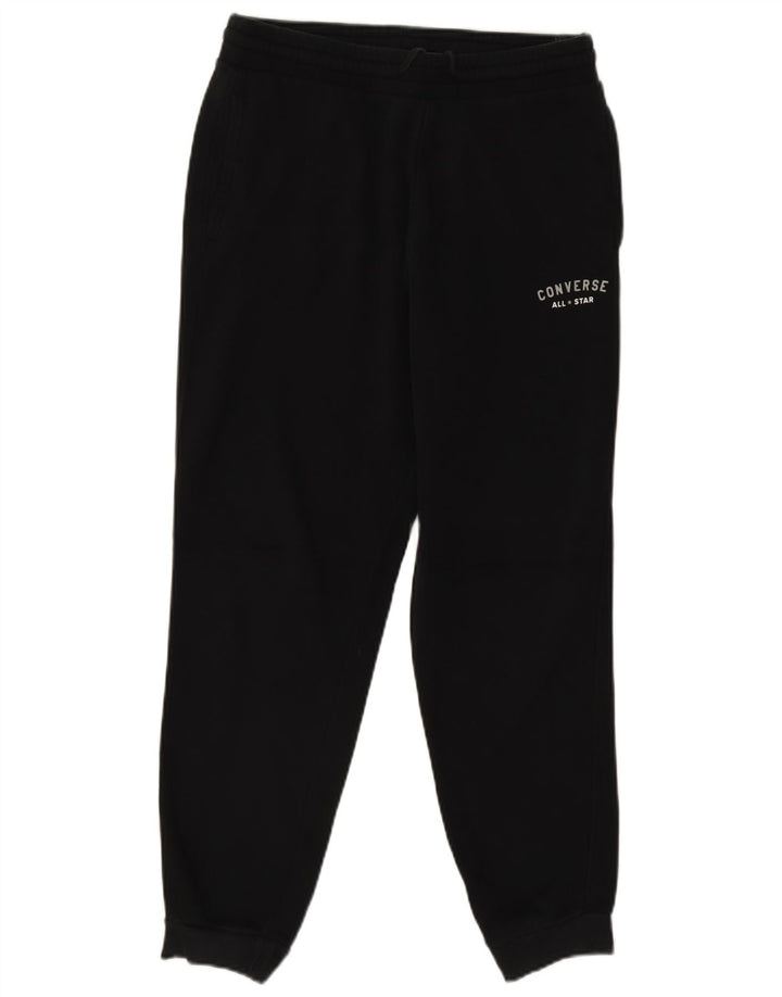 Ανδρική φόρμα Converse Graphic Παντελόνι Joggers Μεσαίο μαύρο βαμβακερό