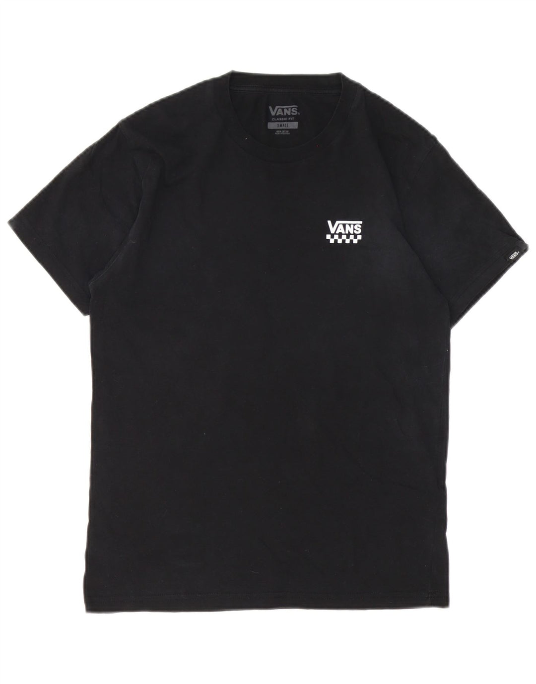 Ανδρικό μπλουζάκι Vans Classic Fit Top Μικρό μαύρο βαμβακερό