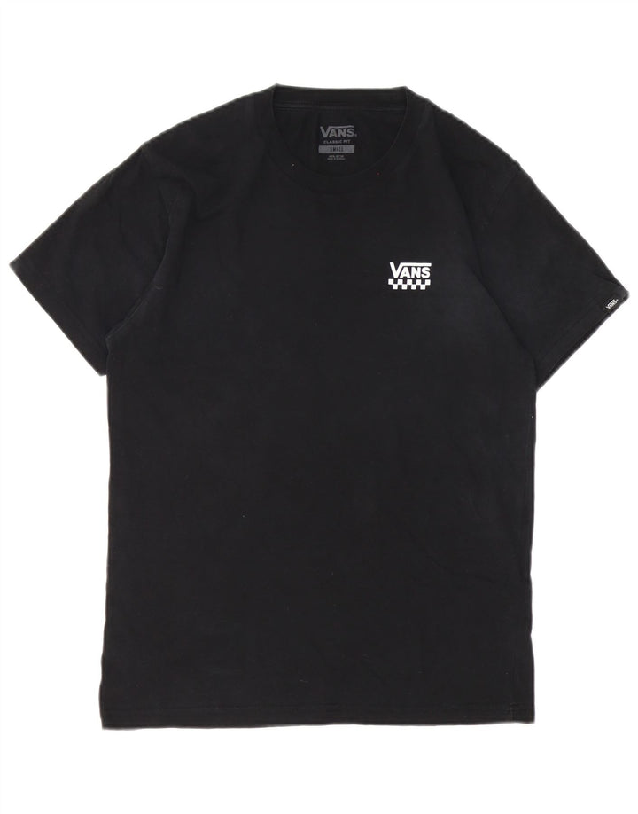 Ανδρικό μπλουζάκι Vans Classic Fit Top Μικρό μαύρο βαμβακερό