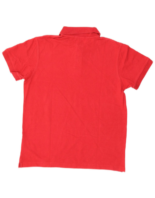 Ανδρικό πουκάμισο πόλο Marlboro Classics Slim Fit Μεσαίο κόκκινο