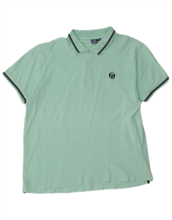 Ανδρικό μπλουζάκι πόλο Sergio Tacchini Μεσαίο πράσινο