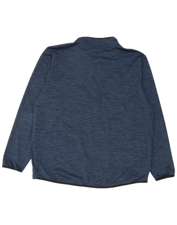 Under Armour Ανδρική φόρμα πουλόβερ με φερμουάρ Top 2XL Blue Flecked