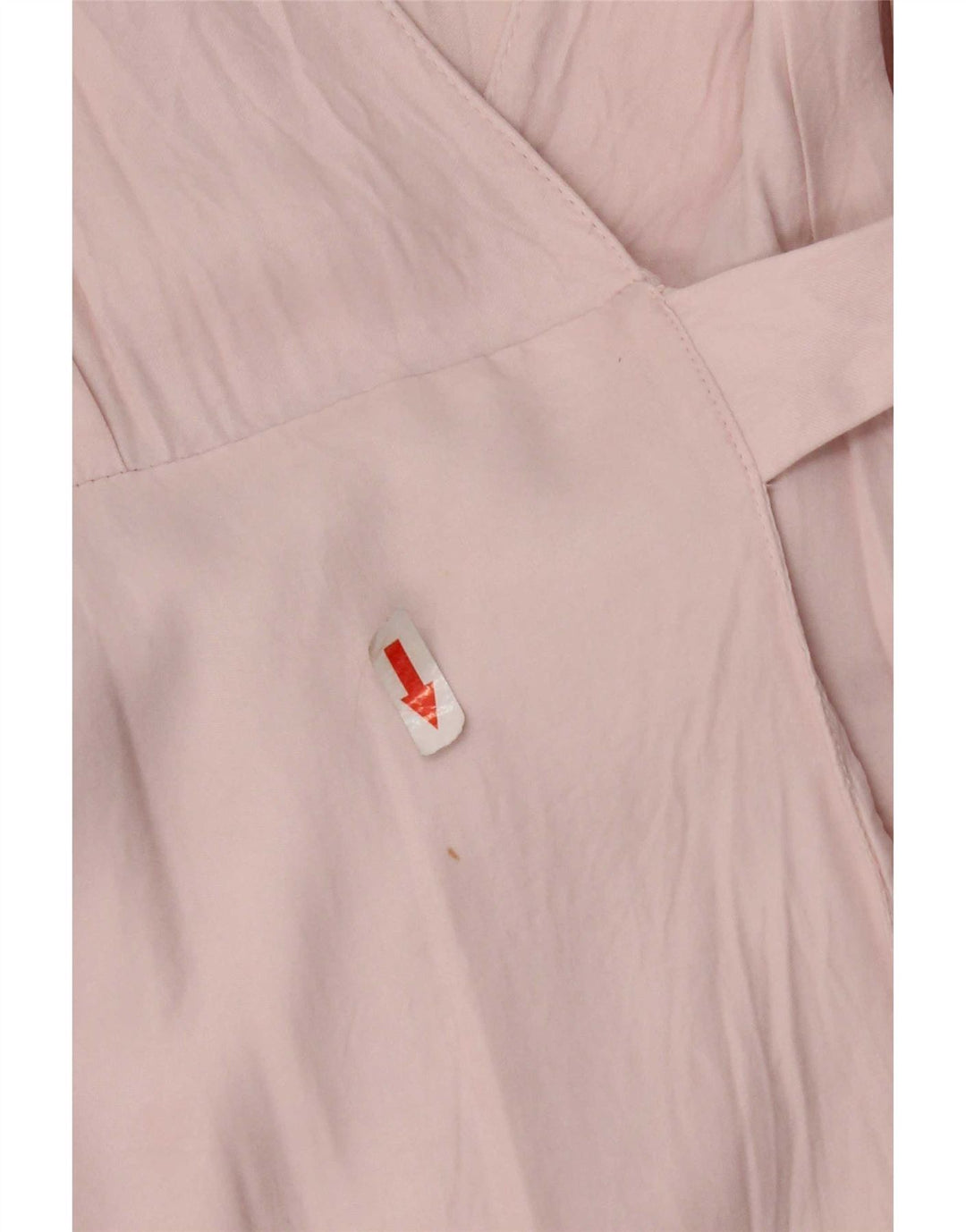 Zara Γυναικείο Wrap φόρεμα UK 10 Small Pink Viscose
