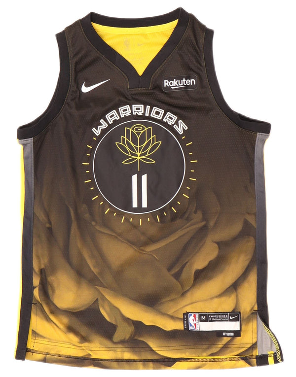 Γραφικό γιλέκο Nike Boys Golden State Warriors Top 10-11 ετών Μεσαίο μαύρο
