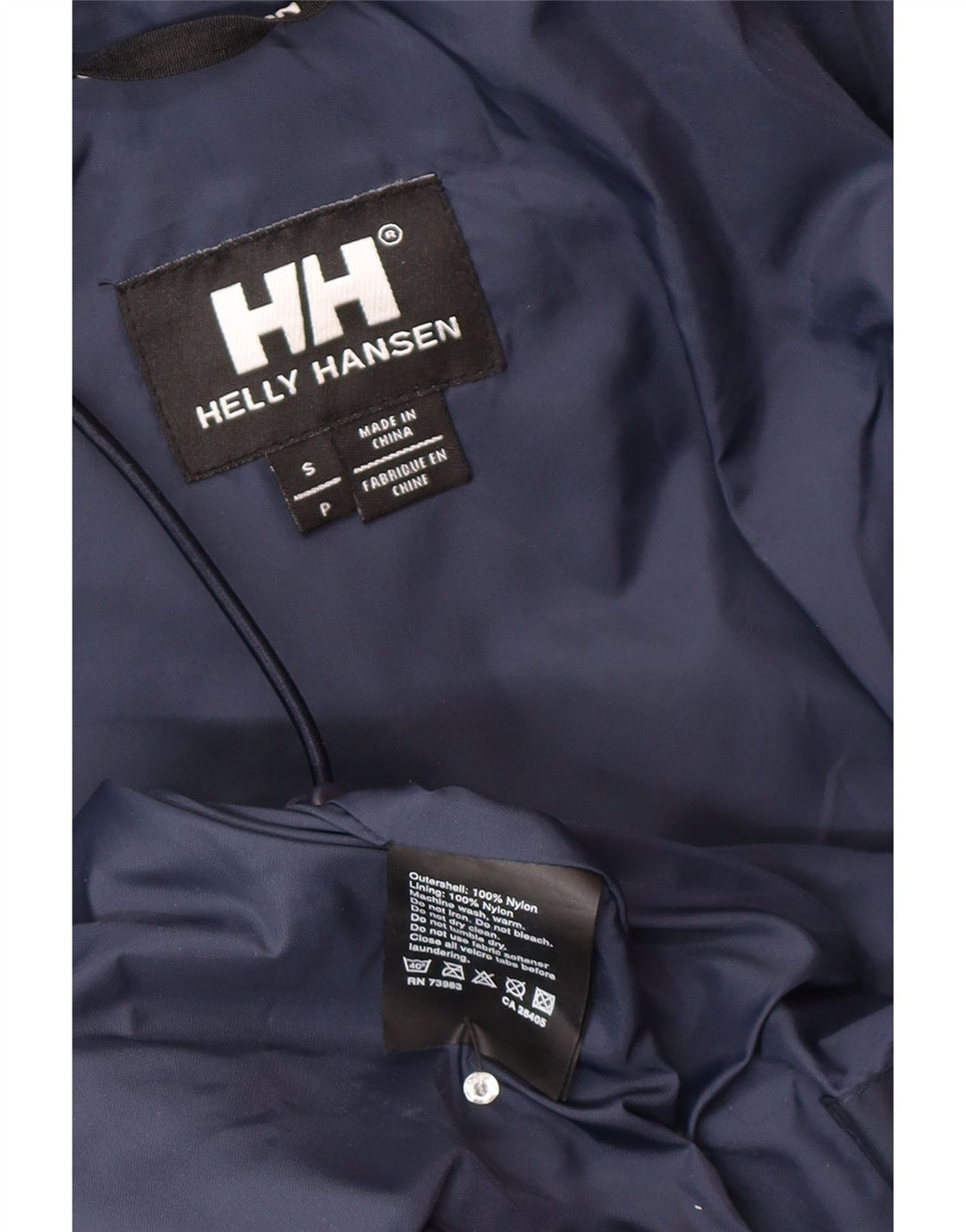Ανδρικό μπουφάν με κουκούλα Helly Hansen UK 36 Small Navy Blue