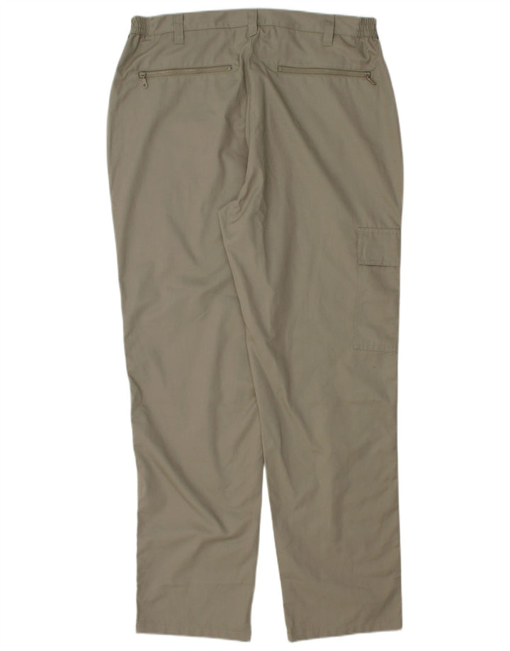 COTTON TRADERS Ανδρικό ίσιο παντελόνι Cargo W36 L30 Grey Polyester