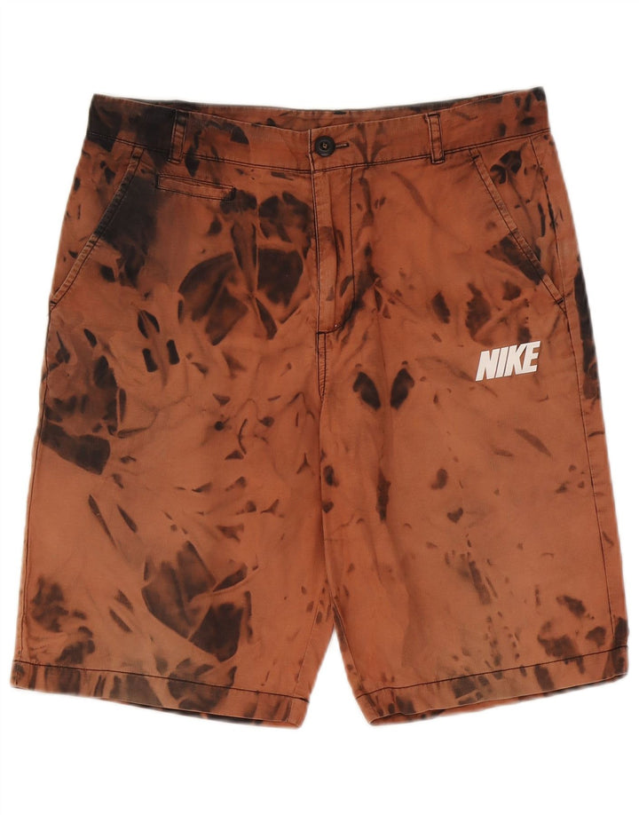Ανδρικό σορτς chino Nike W30 Βαμβακερό μεσαίο καφέ γραβάτα