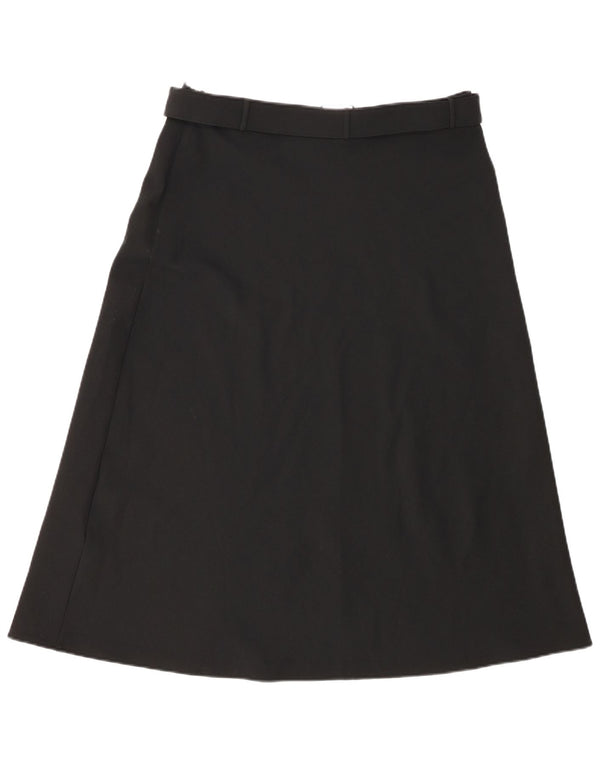 Marks & Spencer Γυναικεία φούστα A-Line UK 14 Large W32 Μαύρο Πολυεστέρας