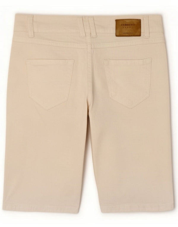 Carrera Γυναικείο τζιν σορτς IT 46 Large W31 Λευκό βαμβακερό