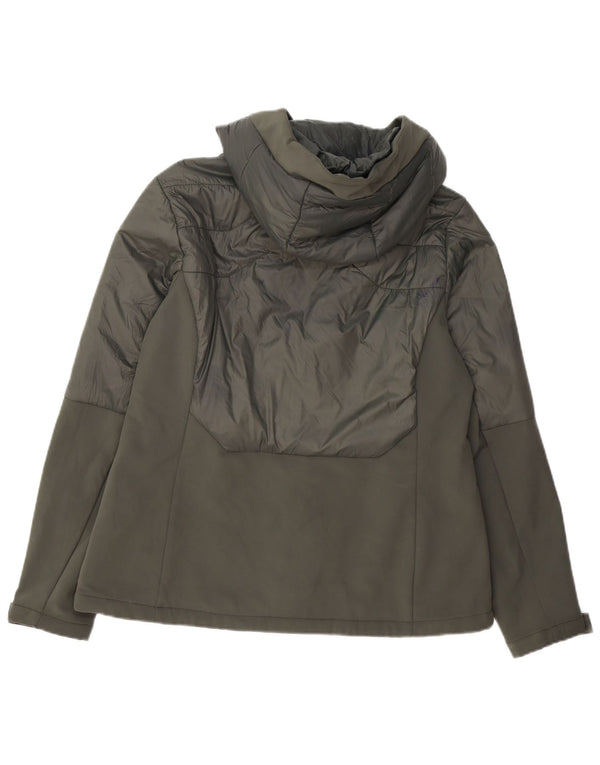 Mountain Warehouse Γυναικείο Μπουφάν Windbreaker με Κουκούλα UK 16 Large Khaki