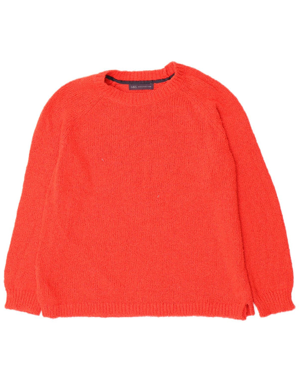 Marks & Spencer Γυναικείο πουλόβερ με λαιμόκαυστο UK 14 Large Red