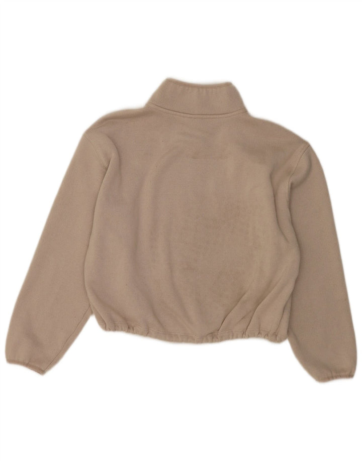 Γυναικείο φούτερ Dkny με φερμουάρ με λαιμόκοψη Jumper UK 14 Medium White