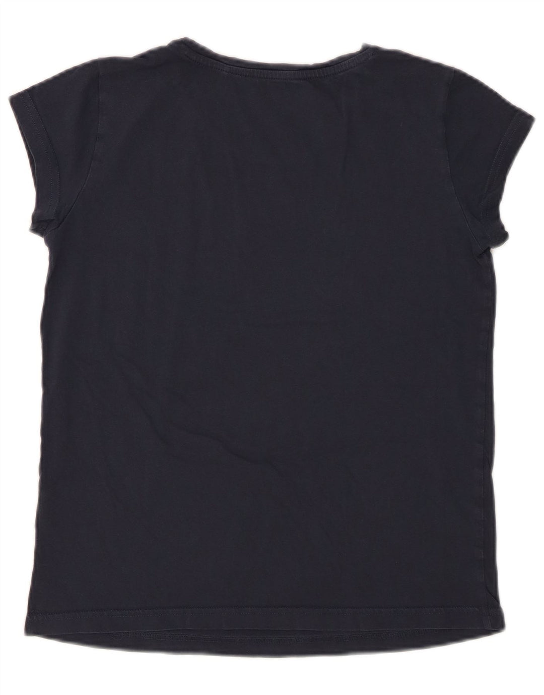 Γυναικείο γραφικό μπλουζάκι MUSTANG τοπ UK 10 Small Navy Blue από βαμβάκι