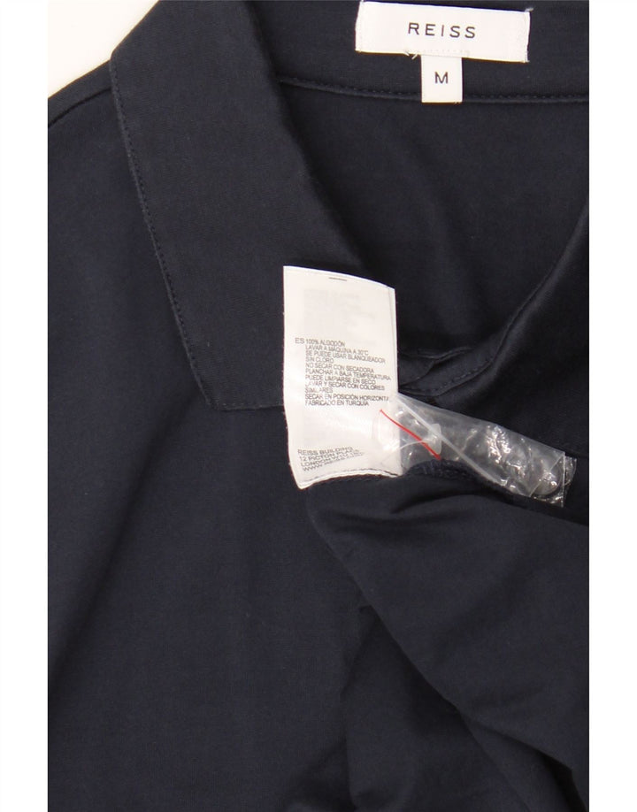 Ανδρικό πουκάμισο Reiss Βαμβακερό μεσαίο ναυτικό