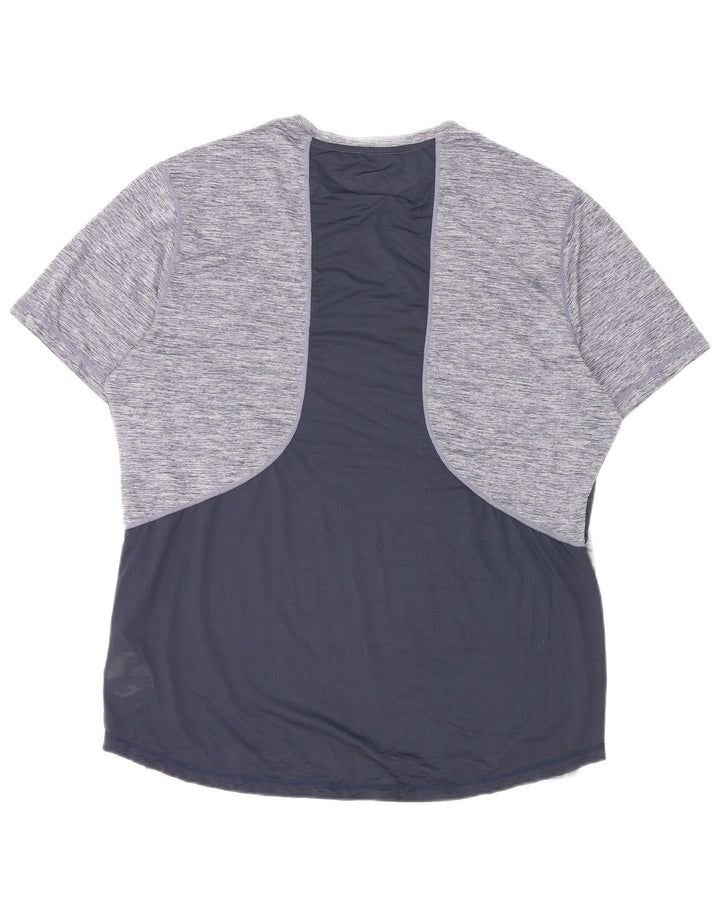 Ανδρικό T-Shirt Umbro Top XL Navy Blue Flecked Polyester
