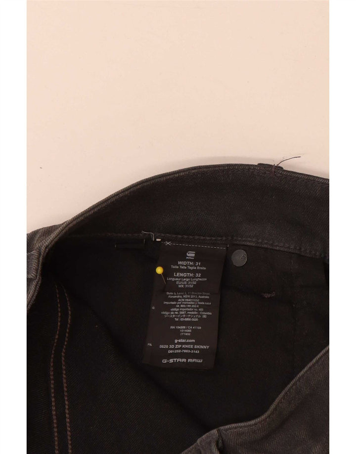 Ανδρικό Slim Jeans G-Star W31 L32 Γκρι βαμβακερό