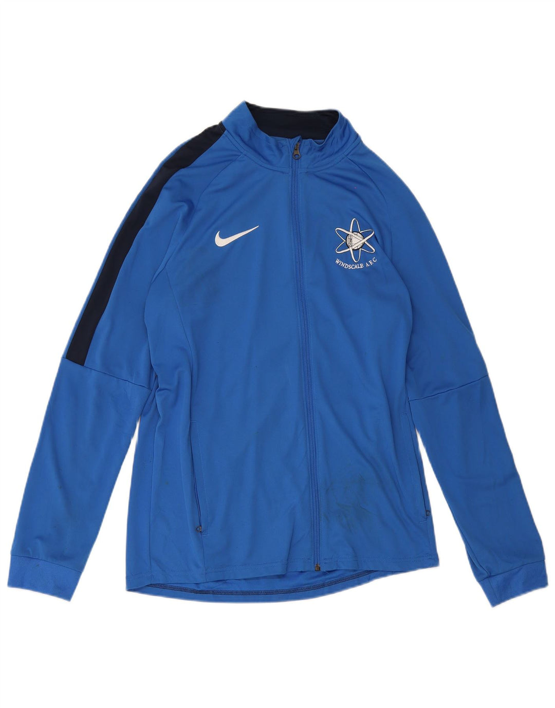 Ανδρική φόρμα Nike Dri Fit Μπουφάν με μεγάλο μπλε χρώμα πολυεστέρα