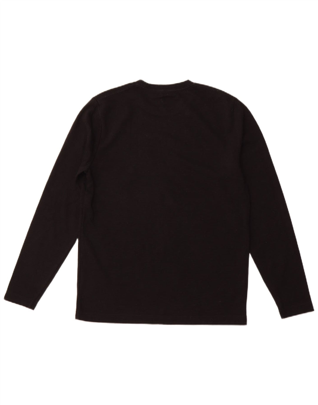 Ανδρικό γραφικό τοπ HOLLISTER Μακρυμάνικο μεσαίο μαύρο