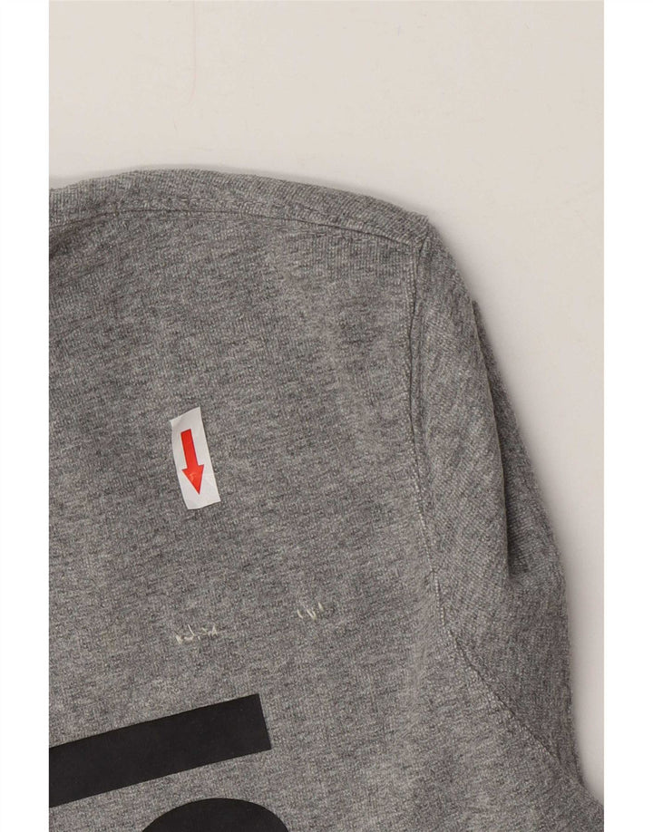Vans Ανδρικό γραφικό φούτερ Jumper XL Grey Cotton