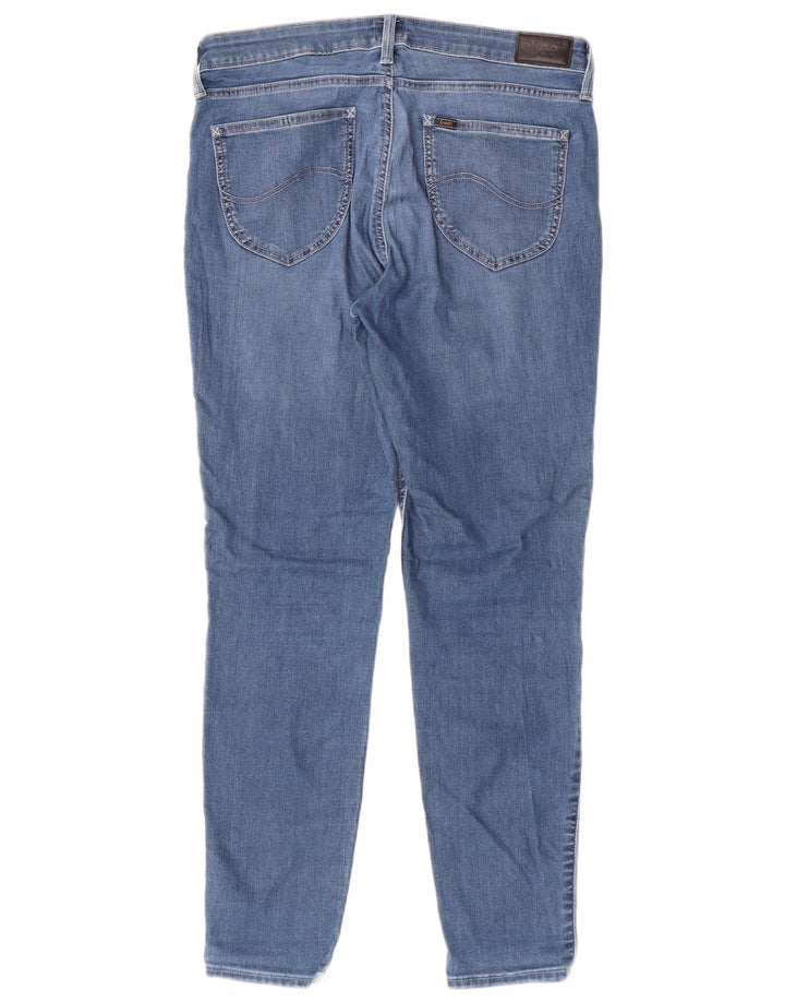 Lee Womens Scarlett Skinny Jeans W32 L31 Blue Cotton