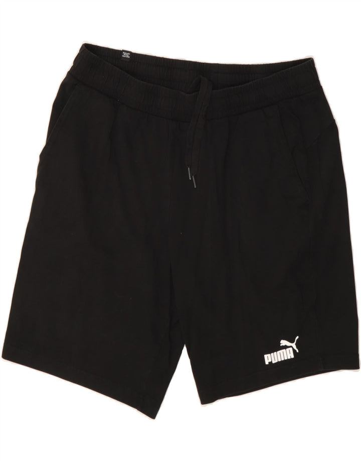 PUMA Mens Sport Shorts XL  Black Vintage Puma and Second-Hand Puma from Messina Hembry 