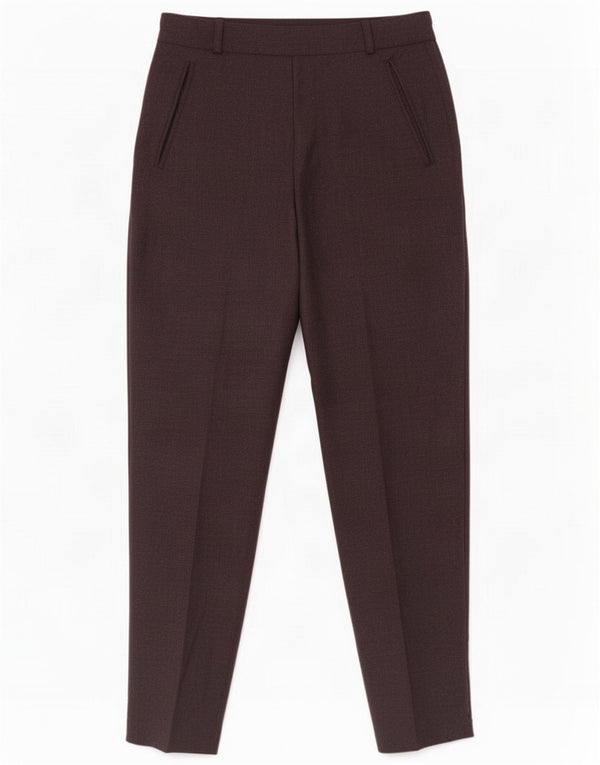 Hache γυναικείο κωνικό casual παντελόνι IT 40 Small W24 L25 Grey Viscose