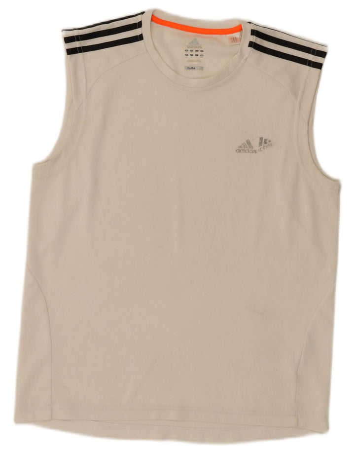 Adidas Ανδρικό γιλέκο Climalite Top Medium White