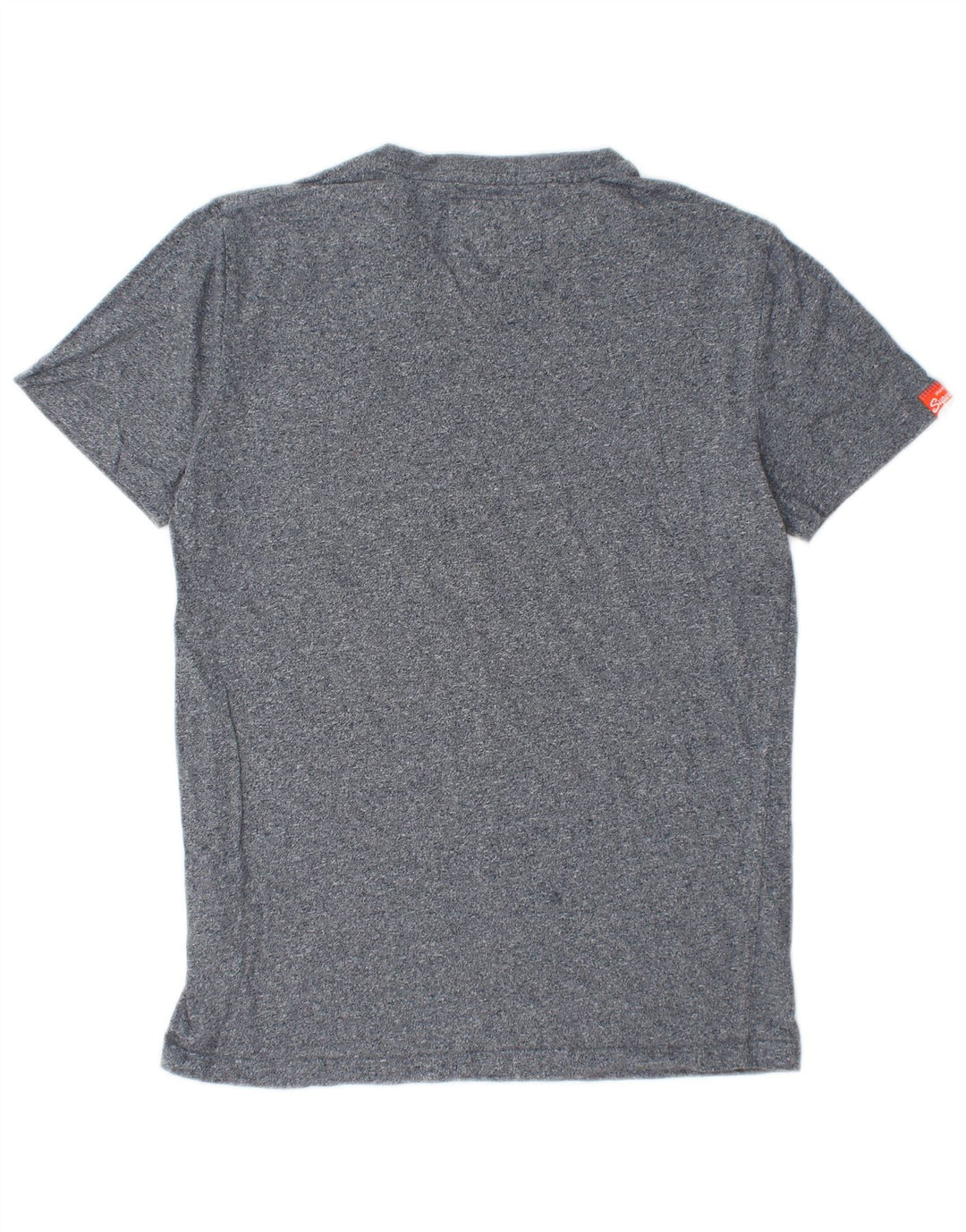 SUPERDRY Ανδρικό T-Shirt Top Μικρό Navy Blue από βαμβάκι